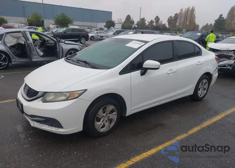 2014 Honda Civic Lx из США, поврежденный, VIN 19XFB2F59EE274363